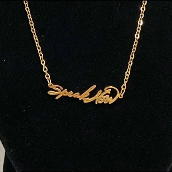 Taylor Swift Jewelry - Taylor Swift “Speak Now” Necklace